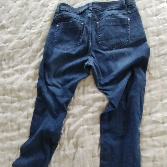 J Jill denim jeans size 10 good condition - Picture 3 of 3